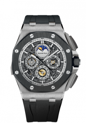 replica Audemars Piguet - 26571IO.OO.A002CA.01 Royal Oak Offshore 26571 Grande Complication Titanium / Ceramic watch