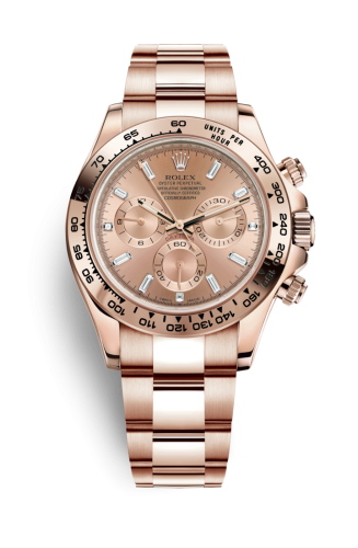 Rolex - 116505-0006 Cosmograph Daytona Everose / Pink Baguette replica watch