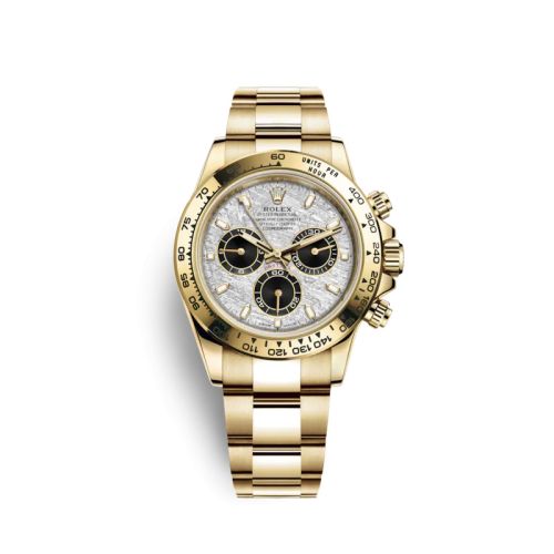 Rolex - 116508-0015 Cosmograph Daytona Yellow Gold / Meteorite replica watch
