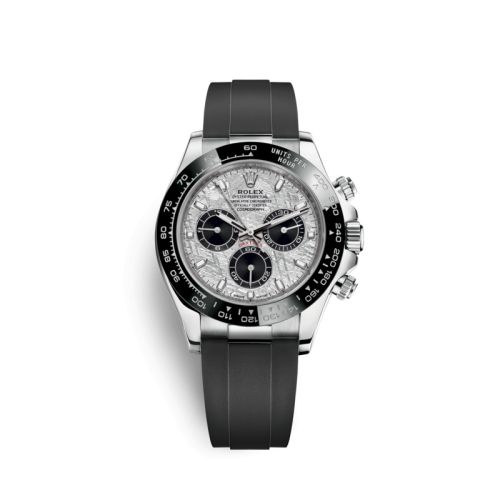 Rolex - 116519LN-0038 Cosmograph Daytona White Gold / Cerachrom / Meteorite / Oysterflex replica watch