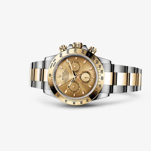 Rolex - 116523-0042 Daytona Rolesor Champagne replica watch