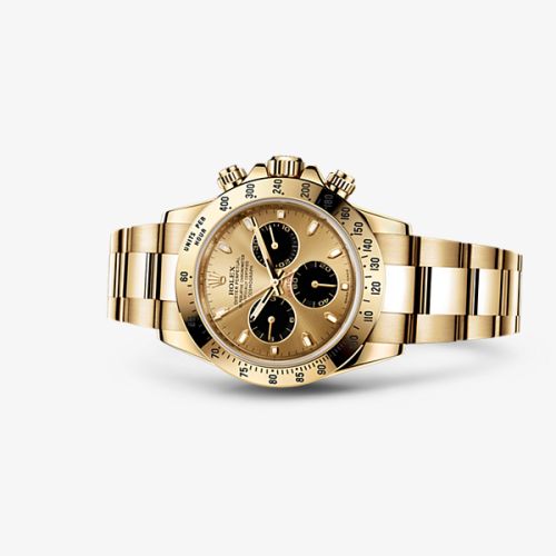 Rolex - 116528-0041 Daytona Yellow Gold Black Eye replica watch