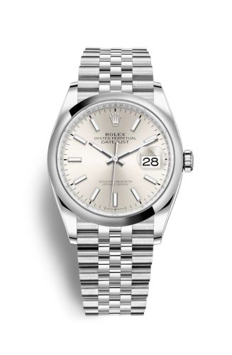 Rolex - 126200-0001 Datejust 36 Stainless Steel / Domed / Silver / Jubilee replica watch