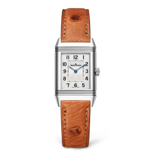 replica watch Jaeger-LeCoultre - 2608441 Reverso Classic Small Stainless Steel / Silver / Ostrich