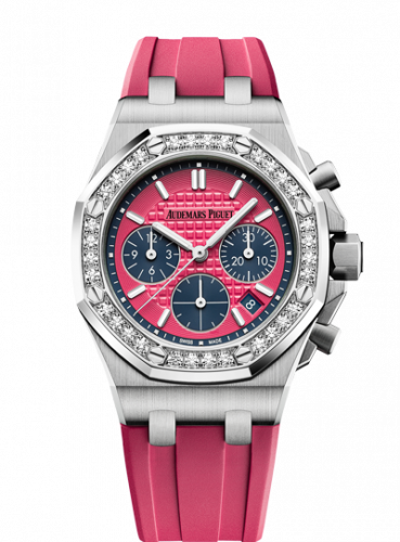 replica Audemars Piguet - 26231ST.ZZ.D069CA.01 Royal Oak OffShore 26231 Lady Chronograph Stainless Steel / Pink / Diamond watch