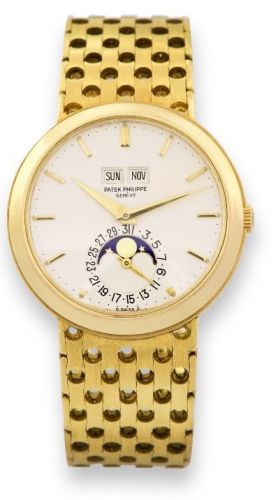 replica Patek Philippe - 3448J Bracelet Perpetual Calendar 3448 watch