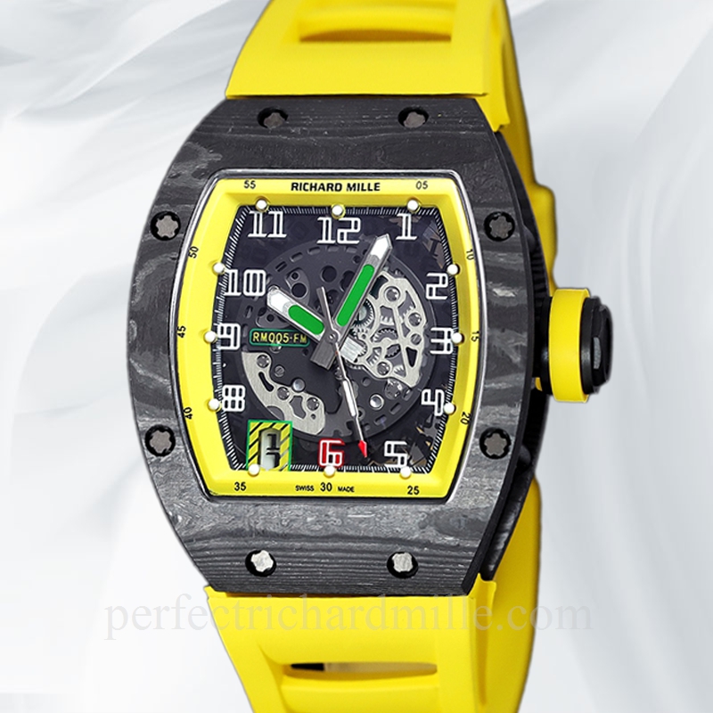 replica Richard Mille RM 005 Automatic Men Watch Rubber Band