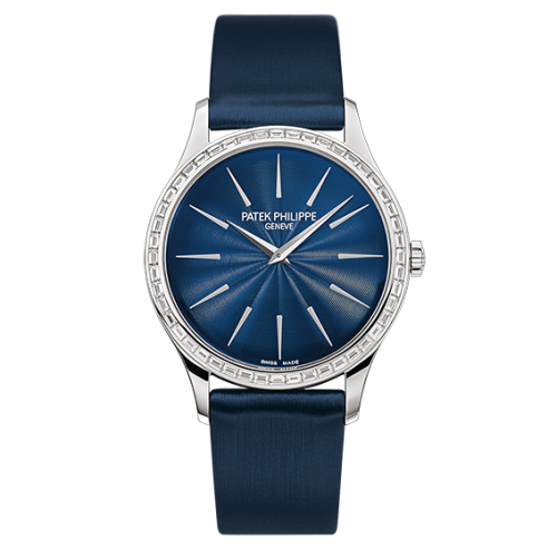 replica Patek Philippe - 4897/300G-001 Calatrava 4897 White Gold / Midnight Blue watch
