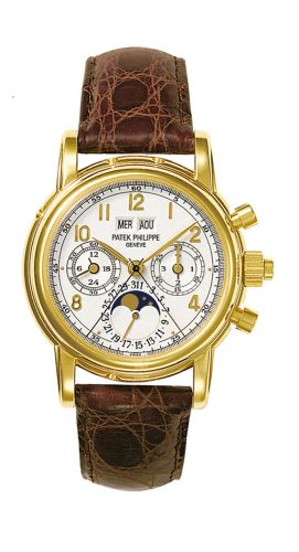replica Patek Philippe - 5004J-012 Perpetual Calendar Split Seconds Chronograph 5004 Yellow Gold watch