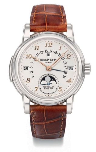 replica Patek Philippe - 5016P-021 Tourbillon Minute Repeater Perpetual Calendar 5016P Pink Breguet watch