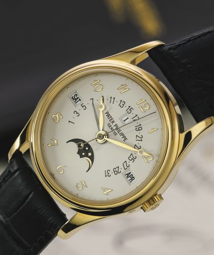replica Patek Philippe - 5050J-025 Perpetual Calendar 5050 Yellow Gold / Silver Breguet watch