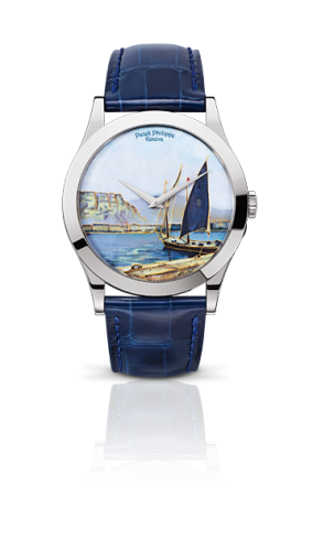 replica Patek Philippe - 5089G-001 Calatrava Lake Geneva Barques 5089 watch