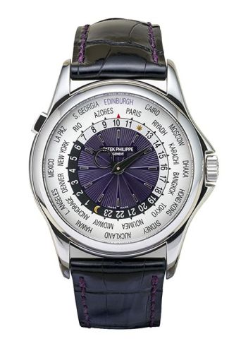 replica Patek Philippe - 5130P-029 World Time 5130 Platinum / Hamilton & Inches watch