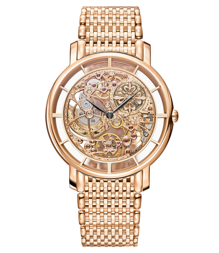 replica Patek Philippe - 5180/1R-001 Calatrava 5180/1 Rose Gold / Skeleton watch