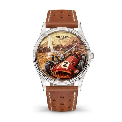 replica Patek Philippe - 5189G-001 Calatrava 1948 Nations Grand Prix watch