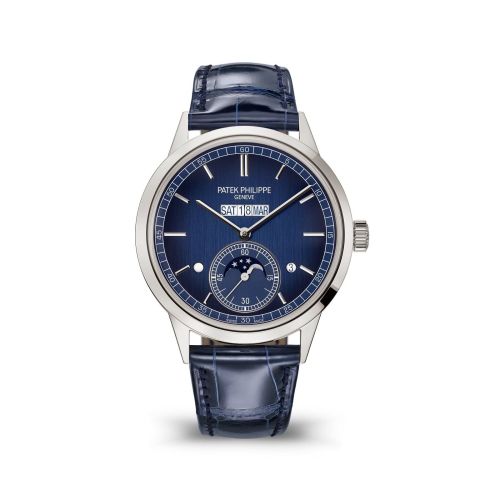replica Patek Philippe - 5236P-001 Perpetual Calender 5236 Platinum / Blue watch