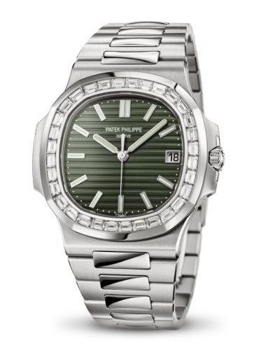 replica Patek Philippe - 5711/1300A-001 Nautilus 5711 Stainless Steel - Baguette / Green watch