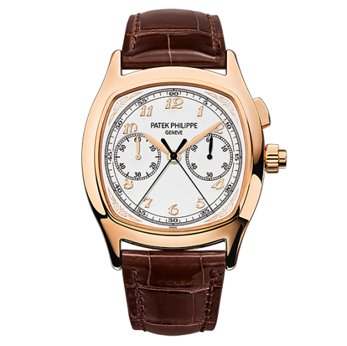 replica Patek Philippe - 5950R-001 Split-Seconds Chronograph 5950 Rose Gold / Silver watch