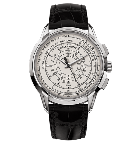 replica Patek Philippe - 5975G-001 Multi-Scale Chronograph 5975 White Gold / 175th Anniversary watch