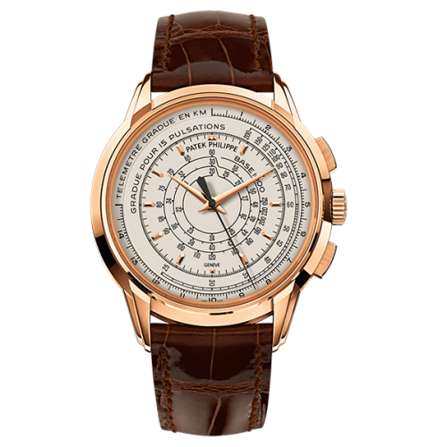 replica Patek Philippe - 5975R-001 Multi-Scale Chronograph 5975 Rose Gold / 175th Anniversary watch