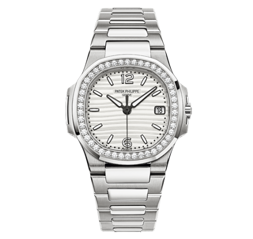 replica Patek Philippe - 7010/1G-011 Nautilus 7010 White Gold / Silvery White watch