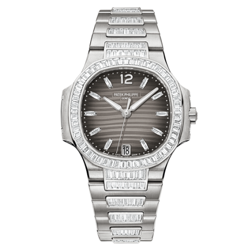 replica Patek Philippe - 7014/1G-001 Nautilus 7014 White Gold / Grey watch