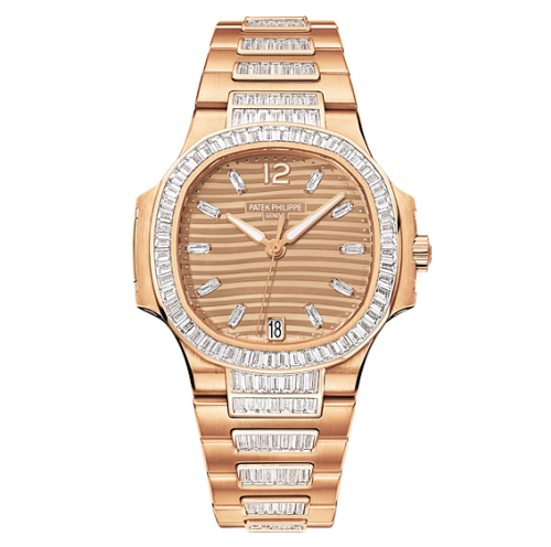 replica Patek Philippe - 7014/1R-001 Nautilus 7014 Rose Gold / Gold watch