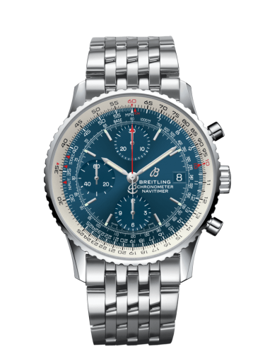 best replica Breitling - A13324121C1A1 Navitimer 1 Chronograph 41 Stainless Steel / Blue / Bracelet watch