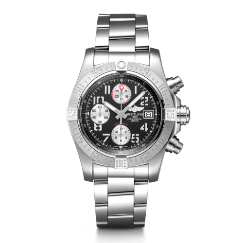 replica Breitling - A13381111B2A1 Avenger II Stainless Steel / Volcano Black / Bracelet watch