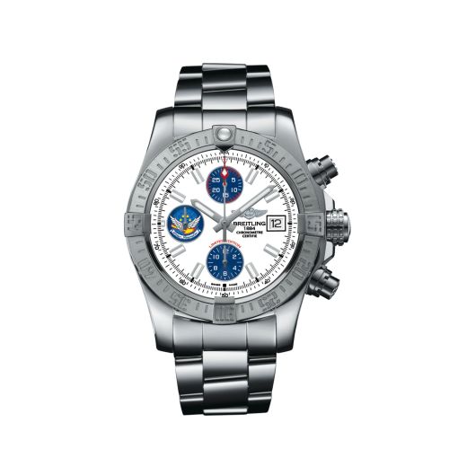 replica Breitling - A133811A/A811/170A Avenger II Stainless Steel / Blue Impulse watch