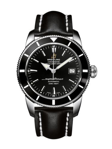 Breitling watch replica - A1732124.BA61.435X Superocean Heritage 42 Stainless Steel / Black / Volcano Black / Calf