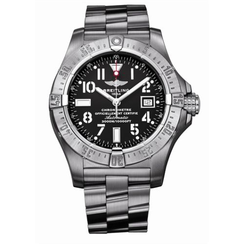 replica Breitling - A1733010.B906 Avenger Seawolf Stainless Steel / Black watch