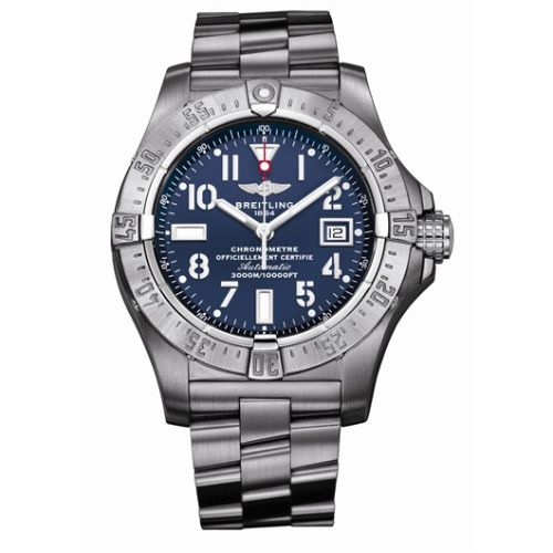 replica Breitling - A1733010.C756 Avenger Seawolf Stainless Steel / Blue watch