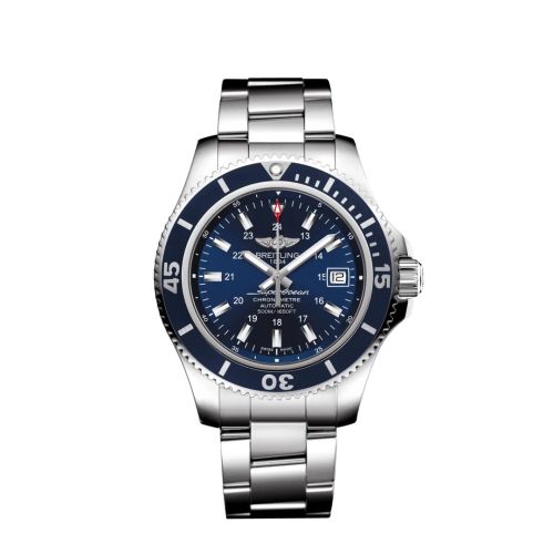 Fake breitling watch - A17365D1/C957/161A Superocean II 42 Stainless Steel / Blue / Japan Special Edition