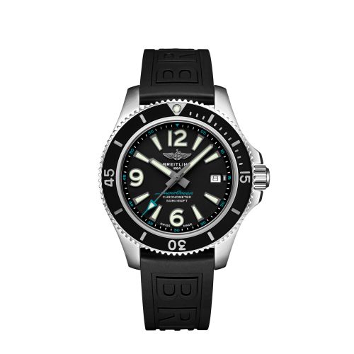Fake breitling watch - A173666A1B1S1 Superocean 42 Stainless Steel / Black - Premiers de Cordée