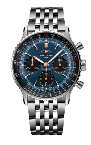 best replica Breitling - AB01392A1C1A1 Navitimer B01 Chronograph 41 Singapore Airlines watch
