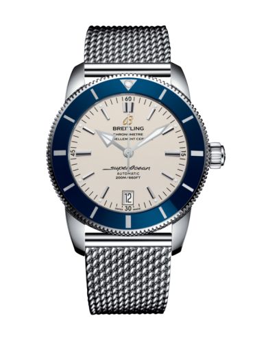 Breitling watch replica - AB201016/G827/154A Superocean Heritage II 42 Stainless Steel / Blue / Silver / Bracelet