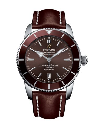 Breitling watch replica - AB202033/Q618/443X/A20BA.1 Superocean Heritage II 46 Stainless Steel / Bronze / Bronze / Calf / Pin
