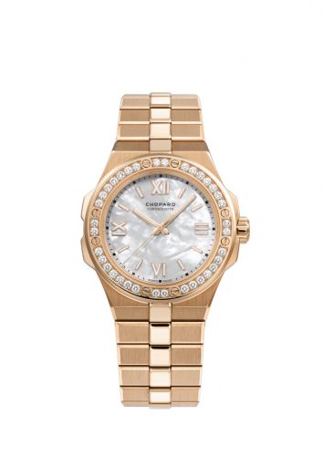 replica Chopard - 295370-5002 Alpine Eagle 36 Rose Gold / Diamond / MOP watch