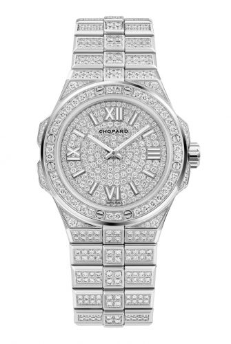 replica Chopard - 295370-1001 Alpine Eagle 36 White Gold / Frozen watch