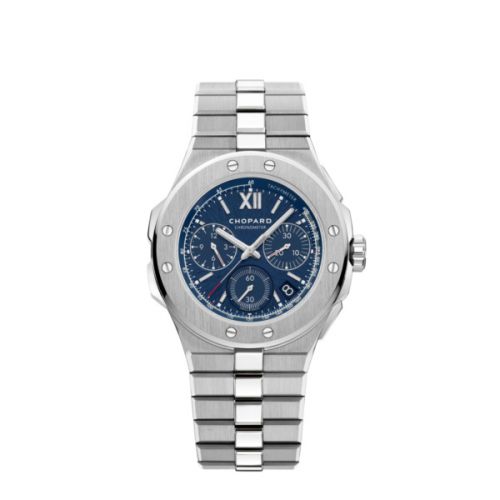 replica Chopard - 298609-3001 Alpine Eagle XL Chronograph Stainless Steel / Blue / Bracelet watch