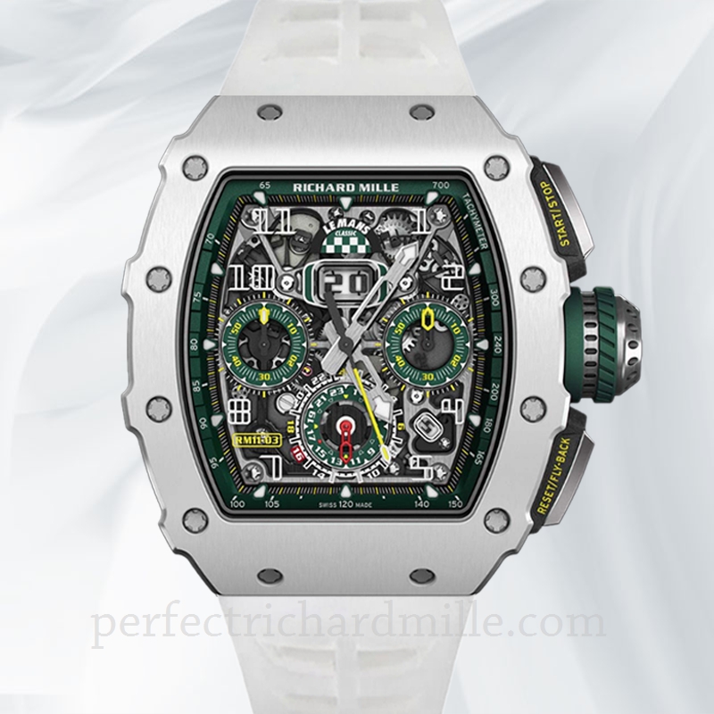 replica Richard Mille RM 11-03 Men’s Rubber Band Transparent Dial Automatic watch