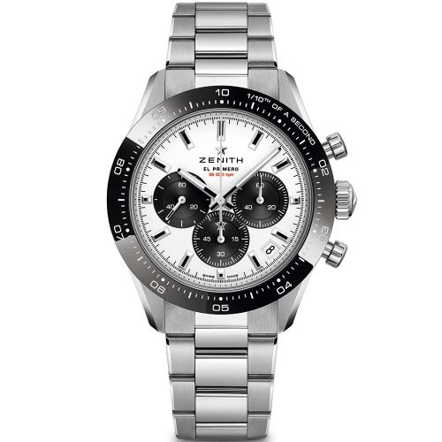 replica Zenith - 03.3101.3600/21.M3100 Chronomaster Sport Yoshida Stainless Steel / White / Bracelet watch