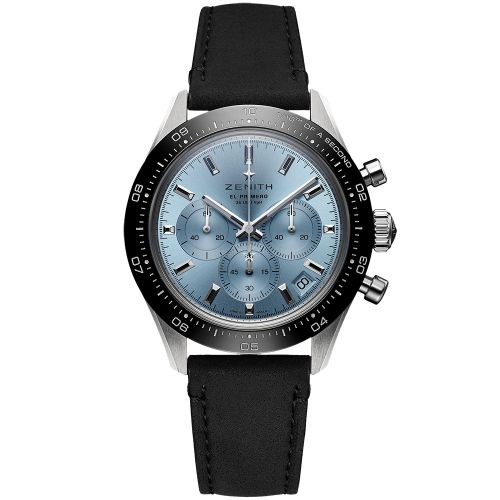 replica Zenith - 65.3104.3600/52.C920 Chronomaster Sport Yoshida White Gold / Aqua Blue watch