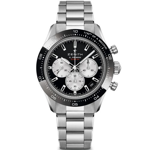 replica Zenith - 3.3101.3600/21.M3100 Chronomaster Sport Yoshida Stainless Steel / Black / Bracelet watch
