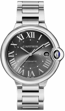 Cartier Ballon Bleu Dark Grey Dial Men's Watch WSBB0060