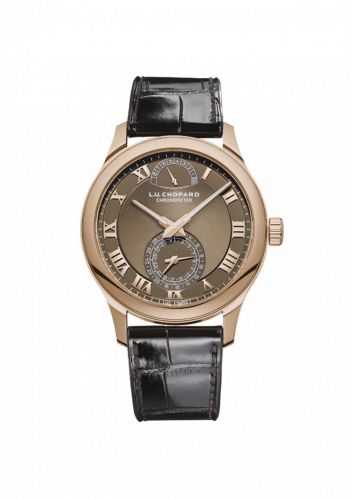 replica Chopard - 161926-5003 L.U.C Quattro Rose Gold / Brown watch
