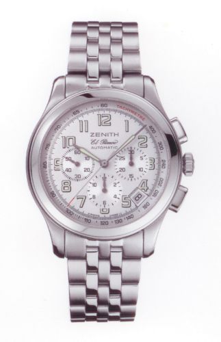 replica Zenith - 03.0510.400/04.M510 Class Sport El Primero Stainless Steel / Silver / Bracelet watch
