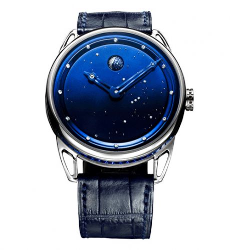 replica De Bethune - DB25SJWS3 DB25 Moon Phase Starry Sky White Gold / Sapphire watch