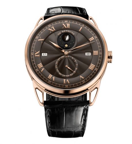 replica De Bethune - DB25QPARS8R DB25 Perpetual Calendar Rose Gold / Black watch